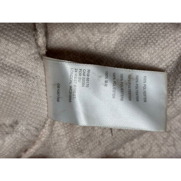 Urban Outfitters Cropped Sherpa Teddy Hoodie w/Drawstring Waist Womens Size M - Picture 6 of 8